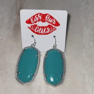 Turquoise Color Inspired Earrings